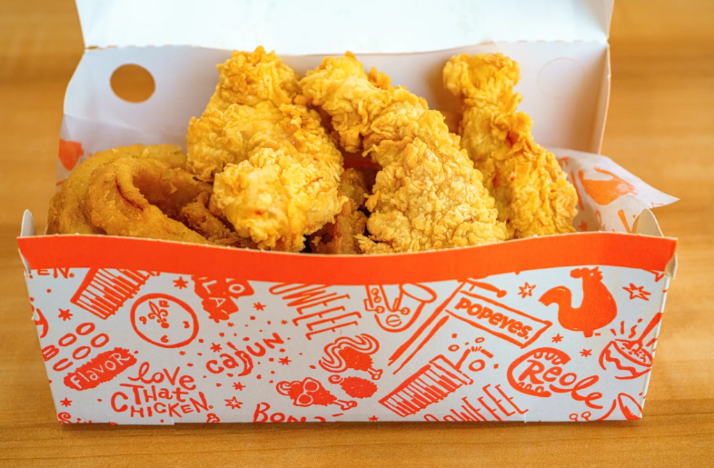 Don Julio and Popeyes Chicken