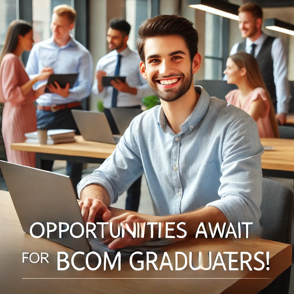 Jobs for BCom Graduates with No Experience